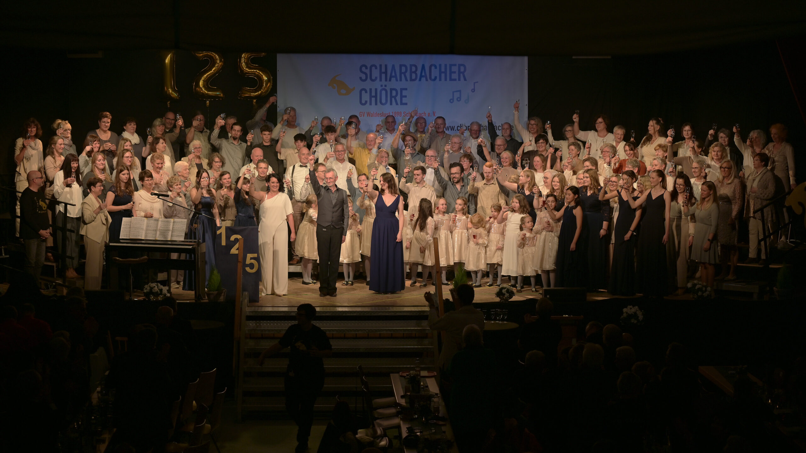 Jubiläumskonzert 125 Jahre Scharbacher Chöre